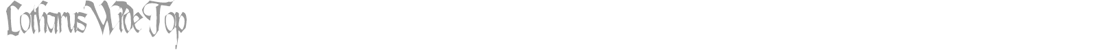 Lotharus font preview